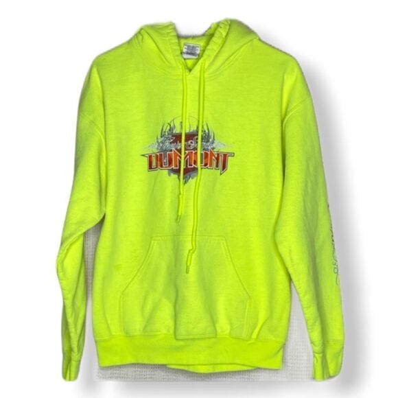 Dumont Forever Sand Pullover Hoodie neon yellow - Picture 1 of 7
